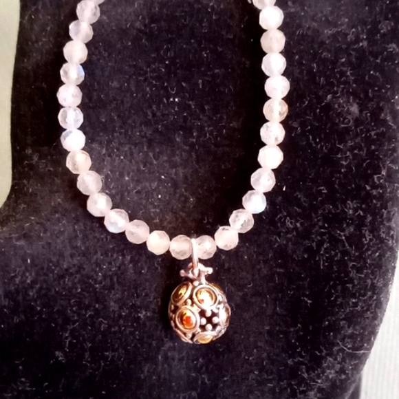 JOHN HARDY TWO-TONE JAISALMER DOT DROP EARRING'S - Picture 10 of 10